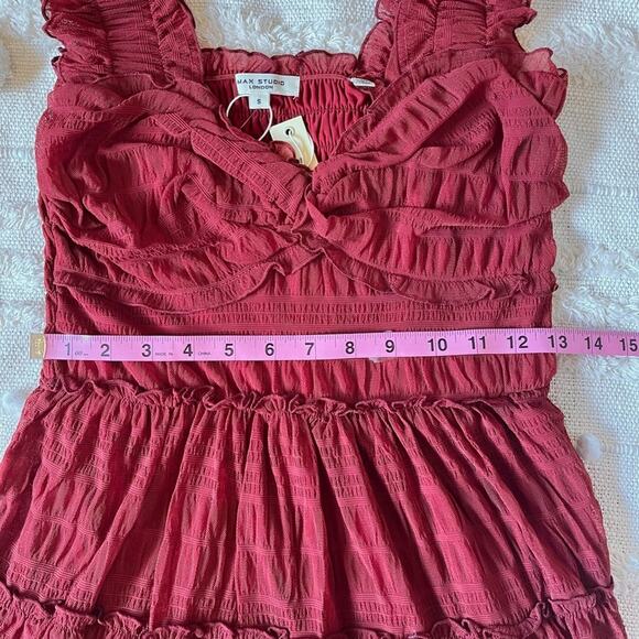 NWT Max Studio Mesh Sleeveless Maxi Dress small - Picture 11 of 15